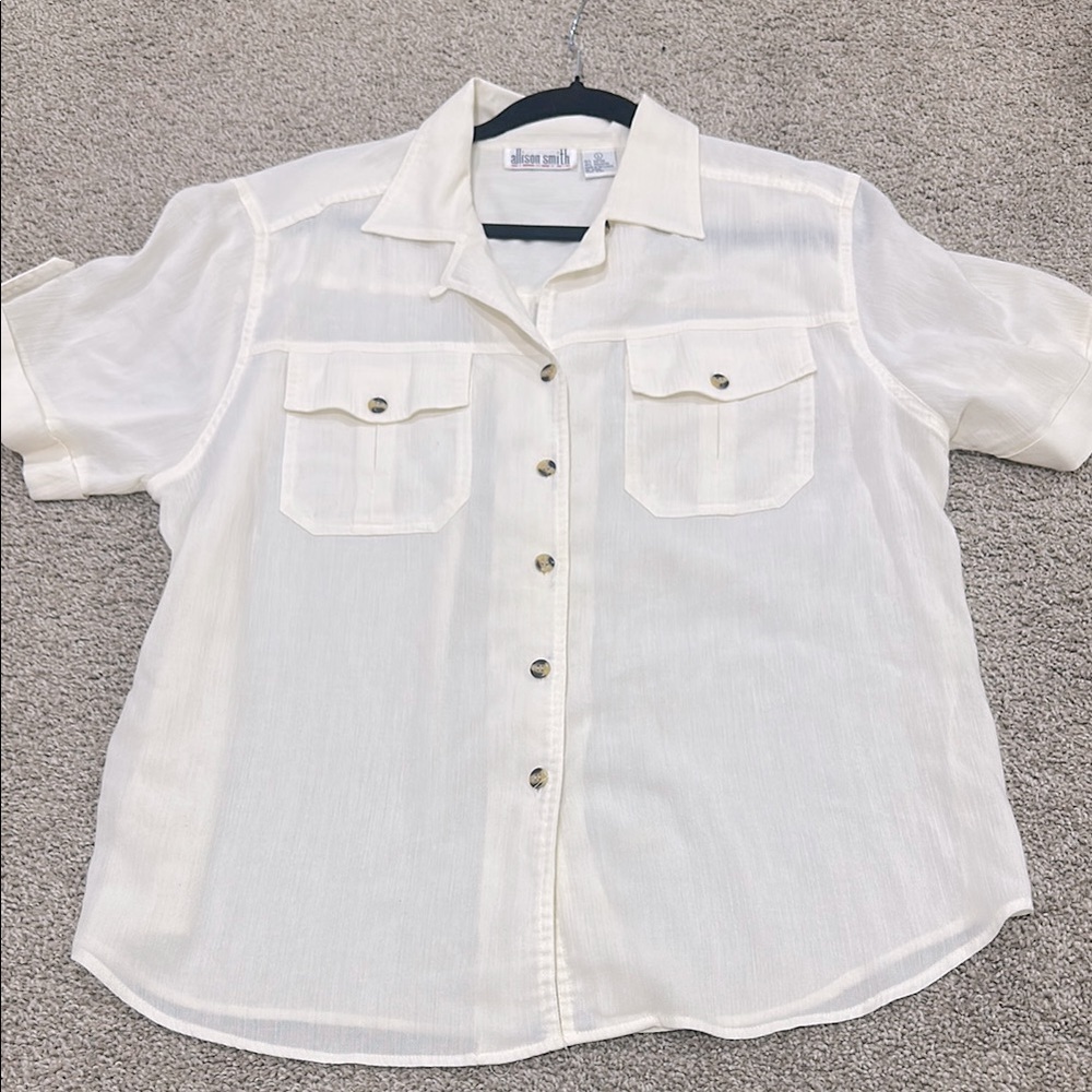 Vintage Allison Smith Button-Up